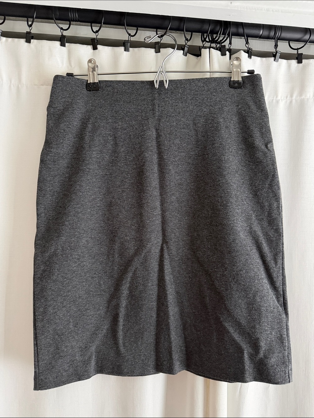 Old Navy Charcoal Gray Pencil Skirt